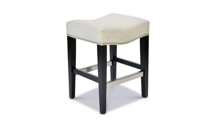 Bradley cream fabric Barstool by KHL