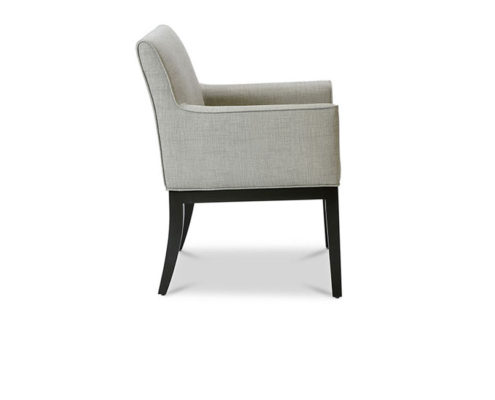 Side view of Ashley Dining Chair by KHL