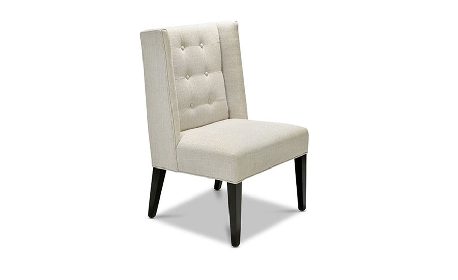 Pembrook cream tufted wingback Dining Chair by KHL